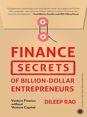 cover image of Finance Secrets of Billion-Dollar Entrepreneurs